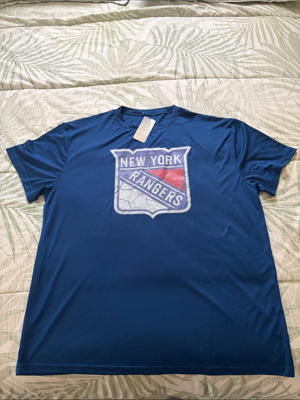 New York Rangers Blue Graphic Tee